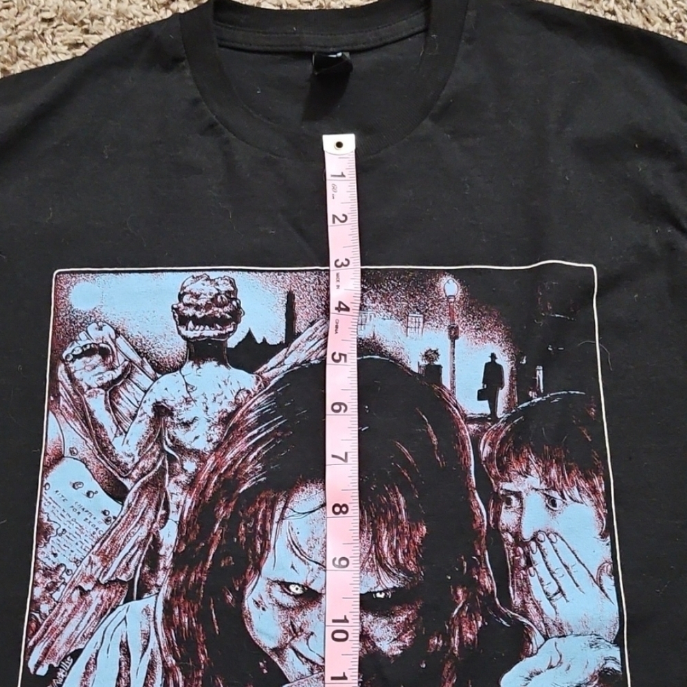 The Exorcist Movie Collage Graphic Black Short-sleeved Tee - Picture 5 of 8
